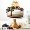 Gift Decadent Choco Cream New Year Cake (1 Kg)