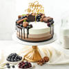 Decadent Choco Cream New Year Cake (1 Kg)