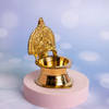 Buy Decorated Ganpati with Brass Laxmi Diya