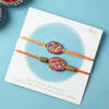 Buy Decorative Stone Peacock Rakhi (Set of 2)
