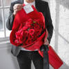 Buy Deep From My Heart - 40 Red Roses Heart Shape Bouquet