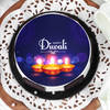 Buy Delicious Happy Diwali  Diya Poster Cake