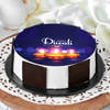 Delicious Happy Diwali  Diya Poster Cake
