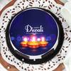 Buy Delicious Happy Diwali  Diya Poster Cake