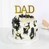 Gift Delicious Semi-Fondant Cake For Dad (1 Kg)