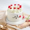 Buy Delightful Crochet Heart And Cake Gift Combo