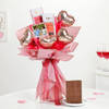 Delightful Personalized Valentine's Day Fridge Magnet Bouquet