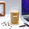 Gift Delulu Is The Solulu - Personalized Can-Shaped Glass With Straw