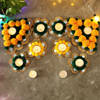 Buy Designer Rangoli in Pom Pom Work