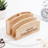 Shop Desk Goals Personalized Wooden Organizer