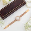 Shop Diamond Studded Jewellery Watch - Rose Gold