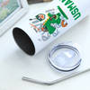 Buy Dino Football Player - Personalized Stainless Steel Tumbler With Straw