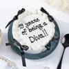 Shop Diva Delight Personalized Birthday Cake (Half Kg)