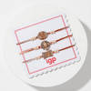 Buy Divine Antique Pearl Rakhi (Set of 3)