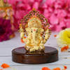 Divine Ganesha Idol With Kalpavriksha Tree Decor
