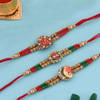 Divinity Antique Metal Rakhi (Set of 3)