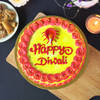 Gift Diwali Diya Cake (1 Kg)