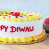 Shop Diwali Diya Rangoli Cake (1 kg)