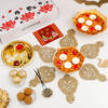 Diwali Sweets And Decor Gift Hamper