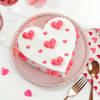 Gift Dreamy Heart Cake (Half Kg)
