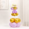 Gift Dreamy Lavender And Gold Birthday Balloon Arrangement