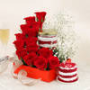Dreamy Red Lovers Delight Hamper Online