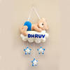 Dreamy Teddy Personalized Wall Hanging