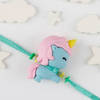 Dreamy Unicorn Eraser Rakhi For Kids