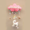 Dreamy Unicorn Personalized Wall Hanging