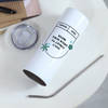 Buy Drink More Water Personalized Stainless Steel Tumbler With Straw
