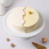 Gift Dual Tone Gold Cake (Half Kg)