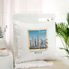 Dubai Skyline Personalized Cushion Online