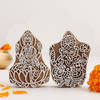 Eco-friendly Wooden Ganesha And Laxmi Ji Online