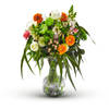 Ecological bouquet with vase