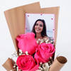 Gift Elegant 3 Pink Roses Bouquet