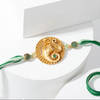 Gift Elegant Ganesha Rakhi And Silver Coin Combo