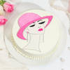 Elegant Lady Cake For Her
