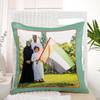Gift Elegant Personalized UAE National Day Green Cushion And Peace Lily Plant Combo