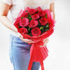 Shop Elegant Red Rose Bouquet