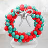 Gift Enchanting Christmas Balloon Wreath Arrangement