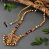 Gift Ethnic Red Beads Necklace set