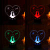 Shop Evergreen Love Personalized LED Lamp