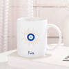 Gift Evil Eye Personalized Mug And Coaster Combo