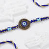 Gift Evil Eye Rakhi And Delights Hamper