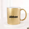 Gift Fajr Dua Coffee Personalized Metallic Mug - Gold