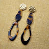 Fancy Animal Print Abstract Earrings