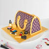Fashionista's Delight Fondant Cake (1.5 Kg)