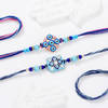 Gift Feng Shui Evil Eye Rakhis - Set Of 2