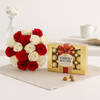 Ferrero Rocher with Roses