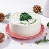 Buy Festive Cheer Christmas Tree Cream Cake